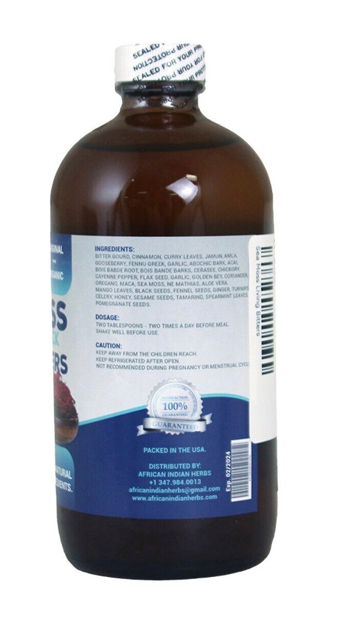 Living Bitters  Sea Moss