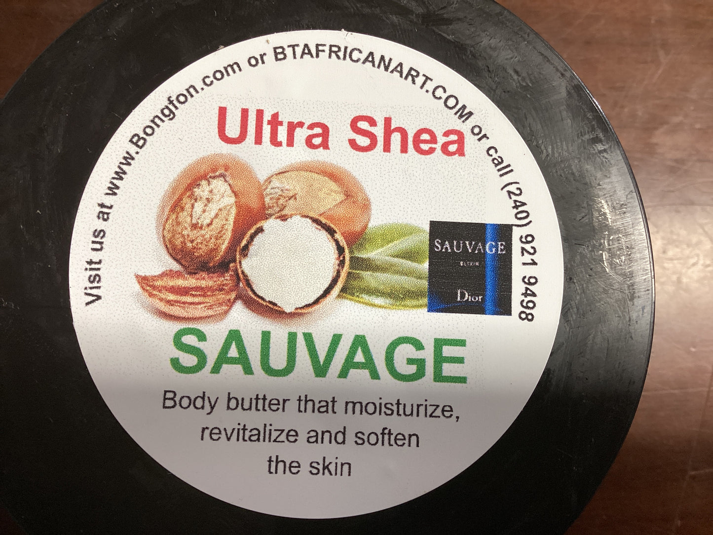 SAUVAGE Shea Butter