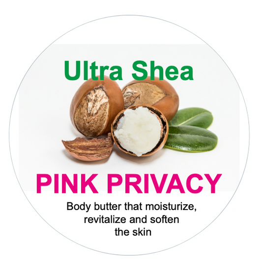 Pink Privacy Shea Butter
