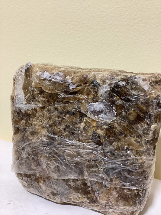 Raw African Black Soap  large
